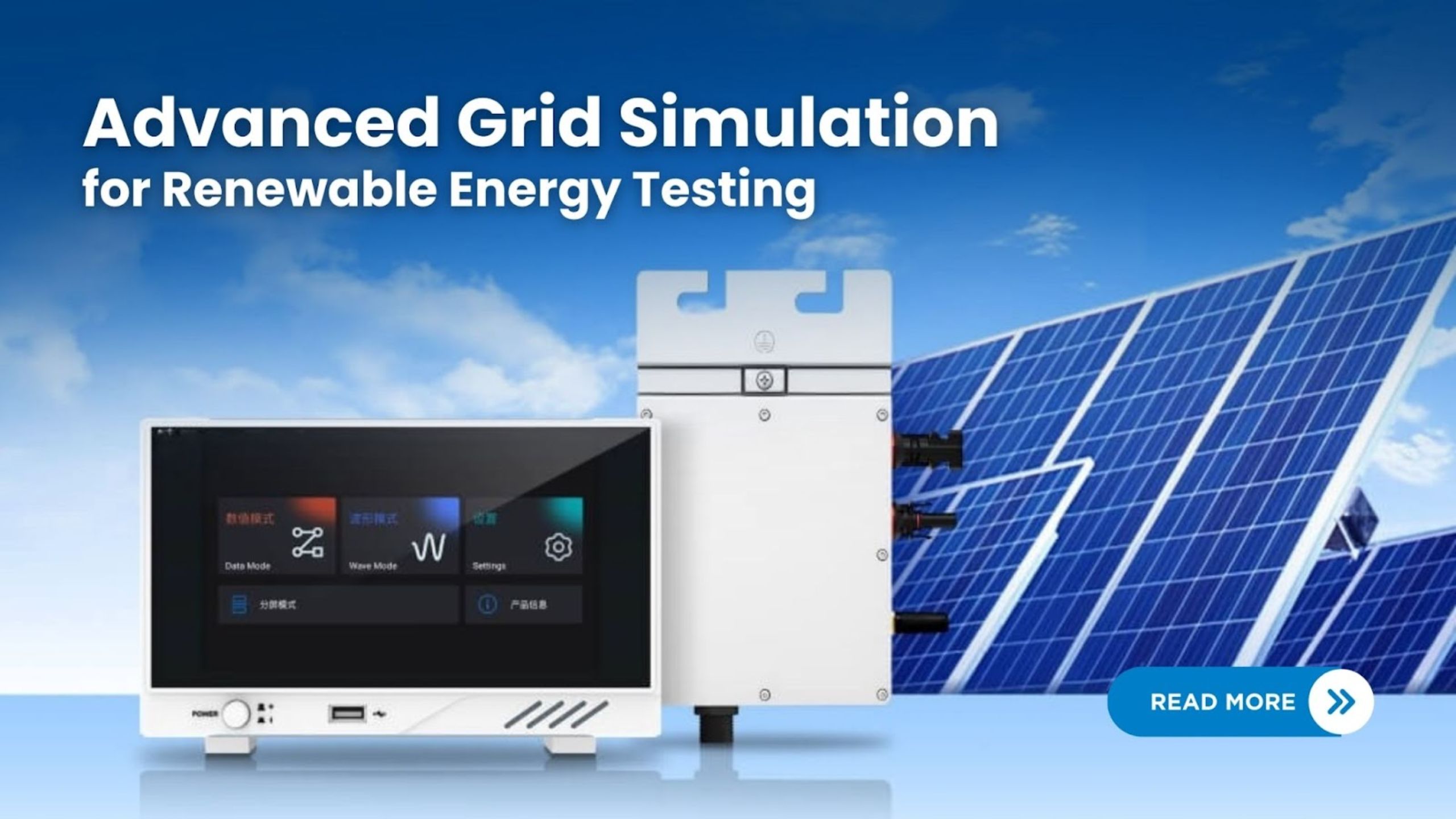 Advanced Grid Simulation for Renewable Energy Testing